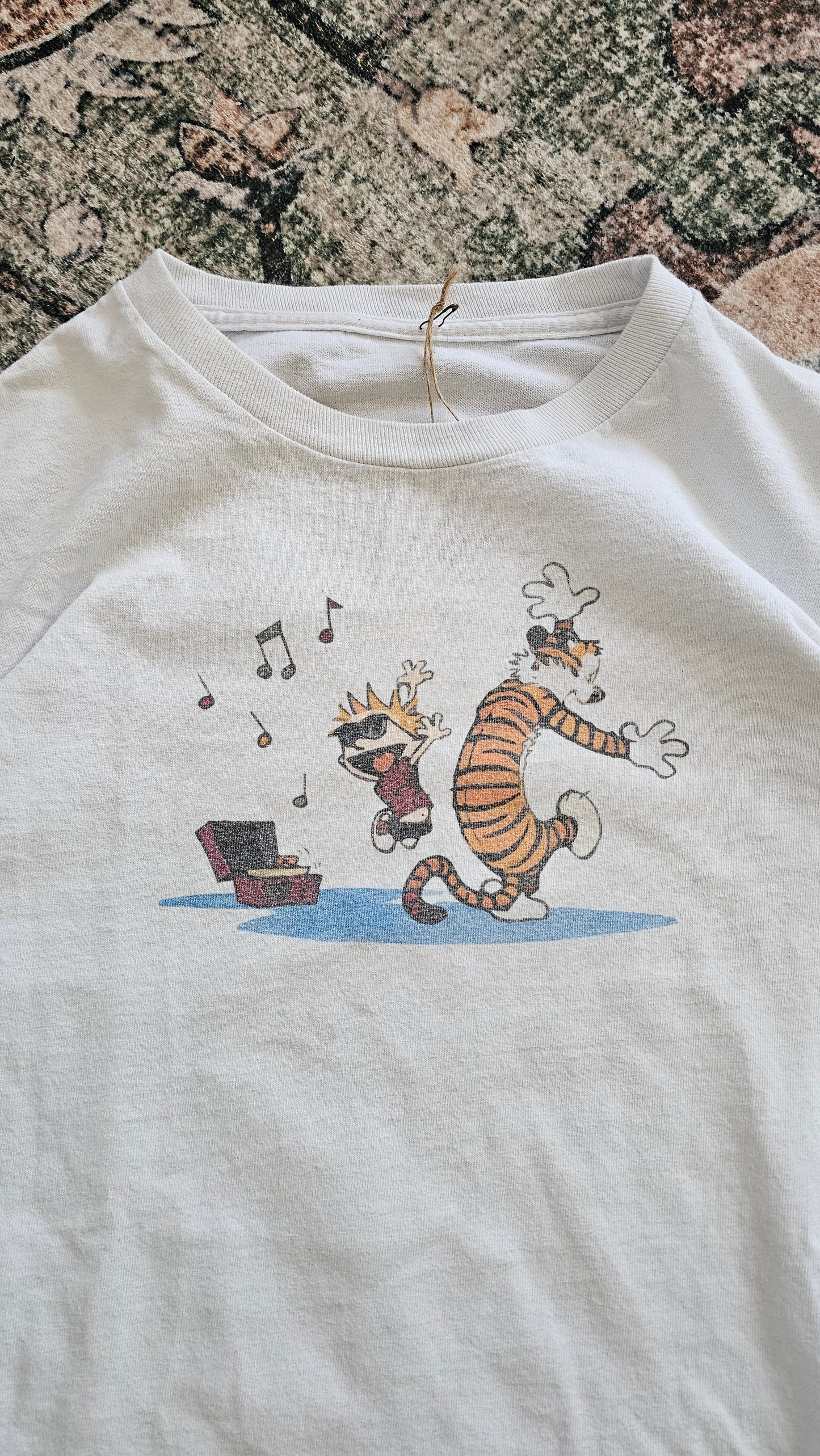 90s Calvin and Hobbes Crew Neck - S/XS