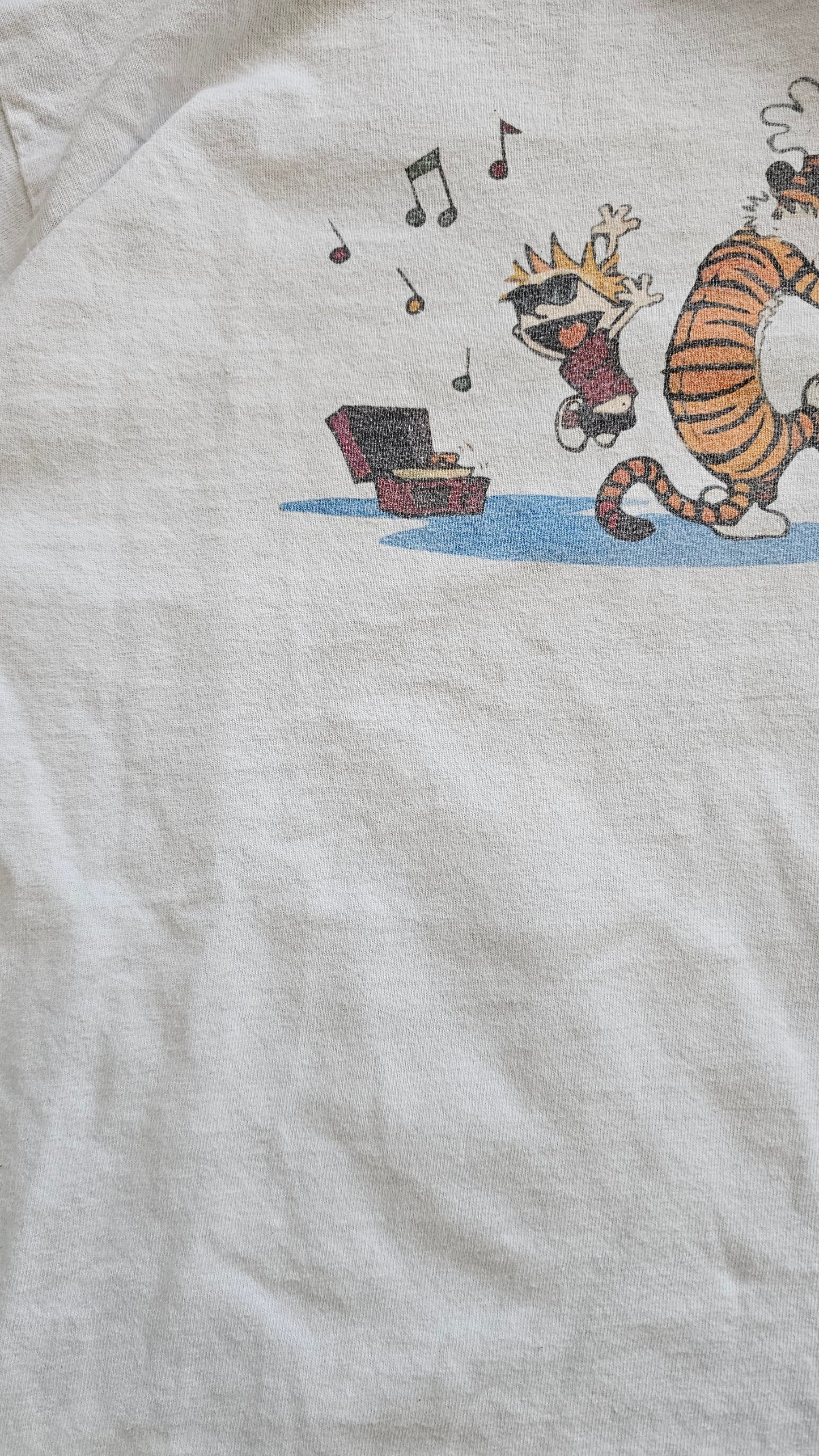 90s Calvin and Hobbes Crew Neck - S/XS