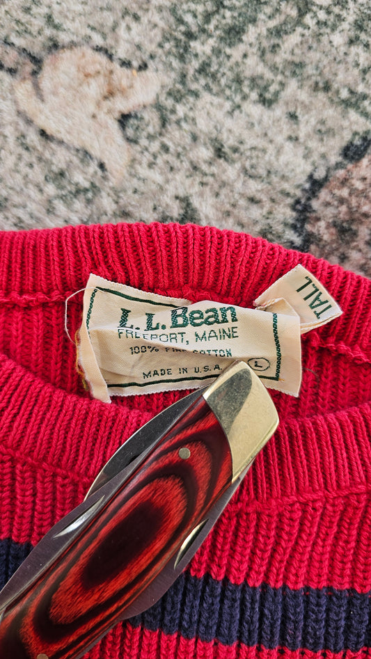 80's LL Bean Sweater - L