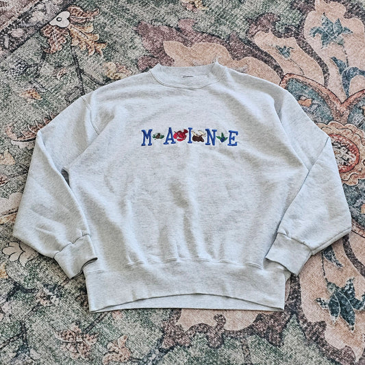90's Maine Crew Neck - 24 x 27