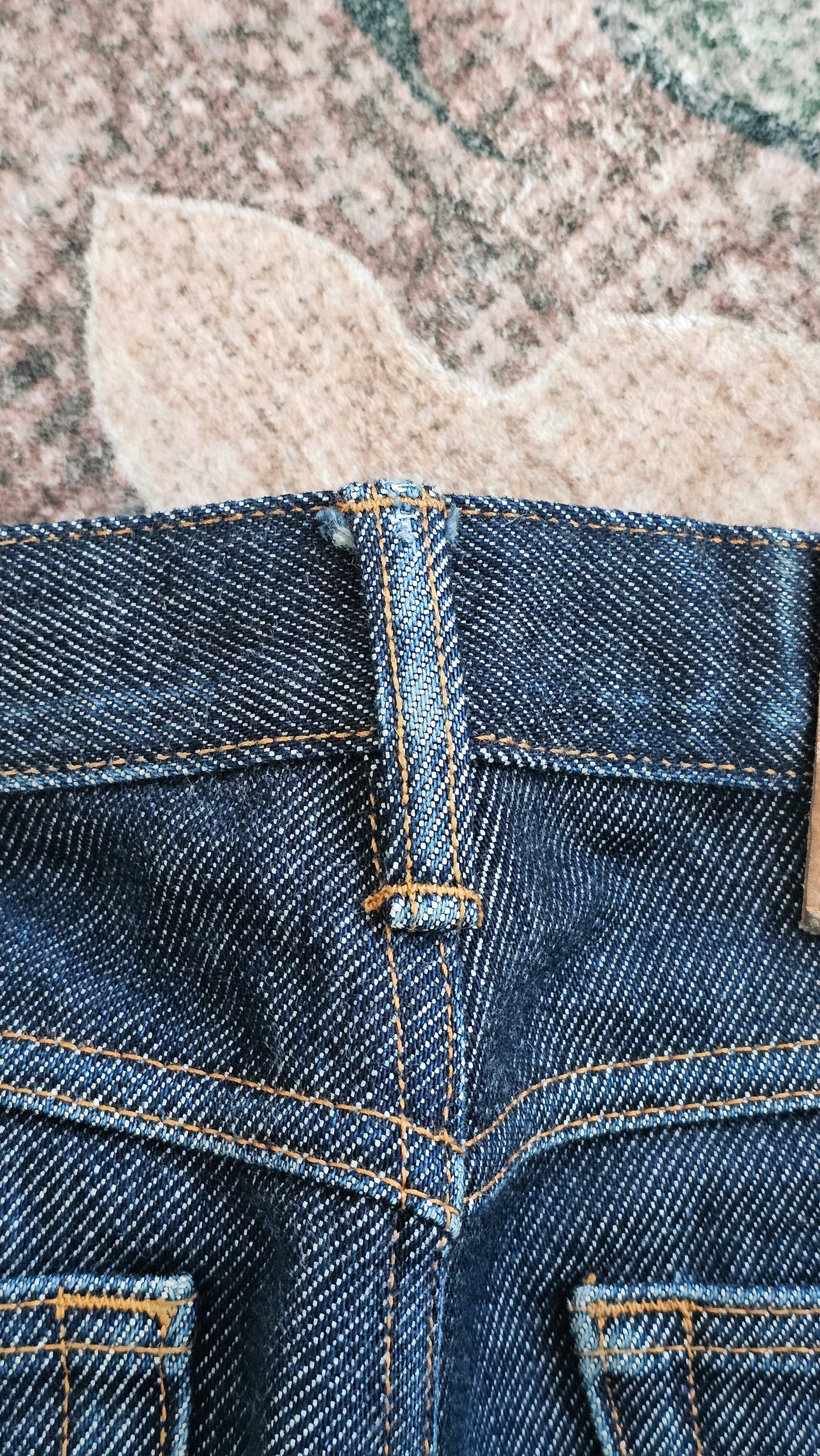 Gustin 116699 Raw Selvedge Faded Denim - 31 x 29