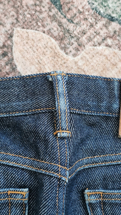 Gustin 116699 Raw Selvedge Faded Denim - 31 x 29