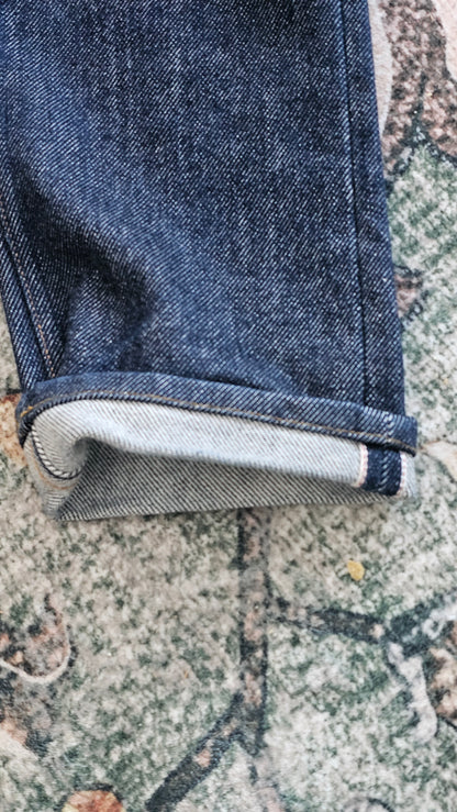 Gustin 116699 Raw Selvedge Faded Denim - 31 x 29