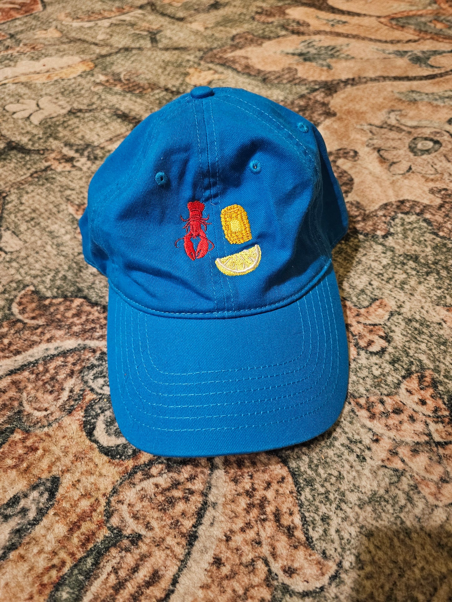 Summer Dad Hat -  Embroider - "Baked"