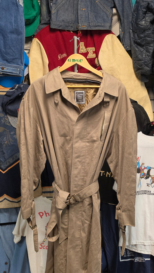 80s Dior Gabardine Trench