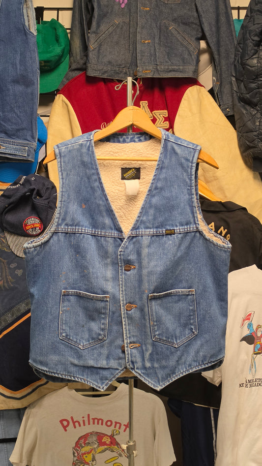 70s Maverick Mechanics Vest - Lined