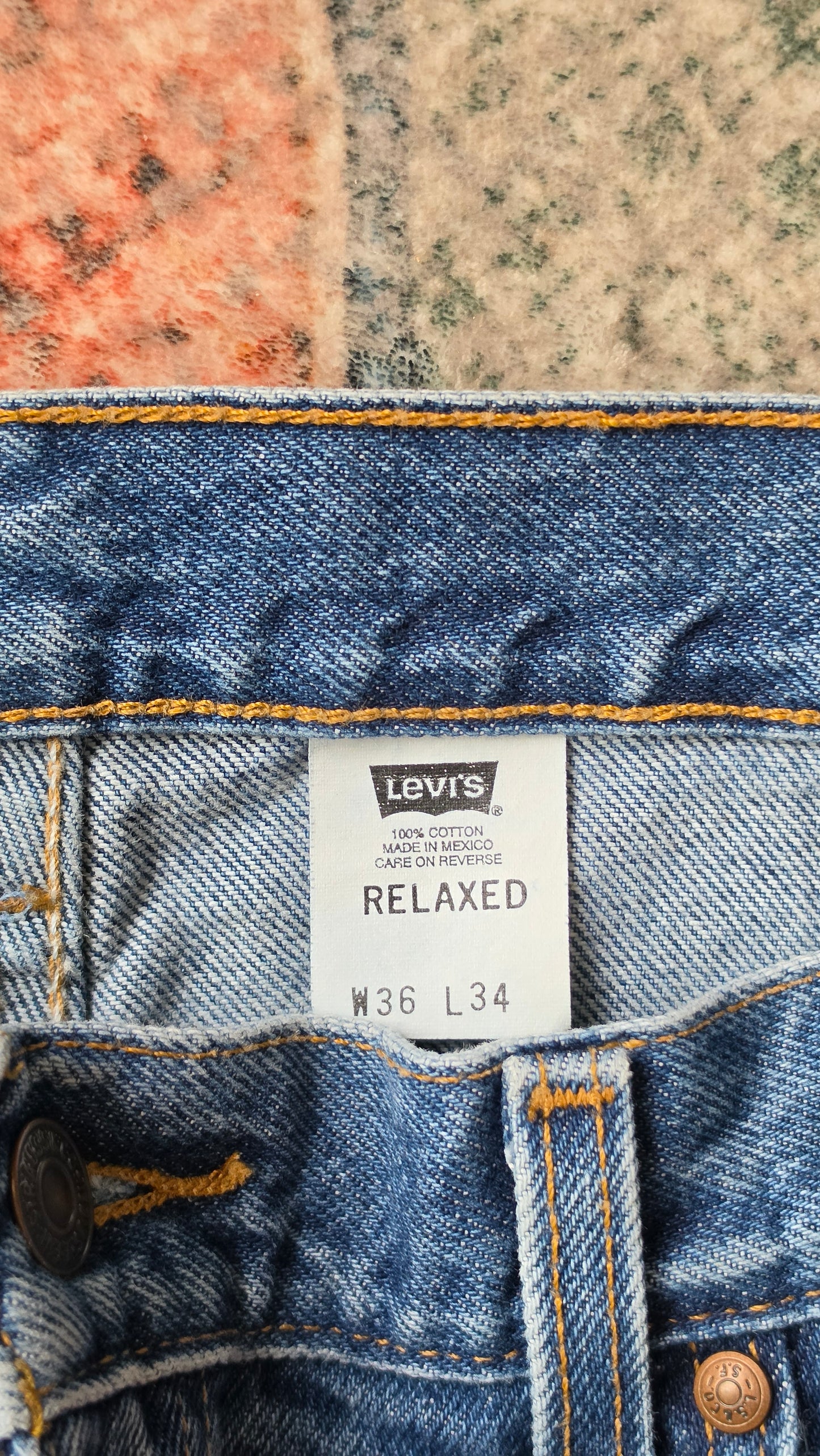 90s levis 540 36 x 34