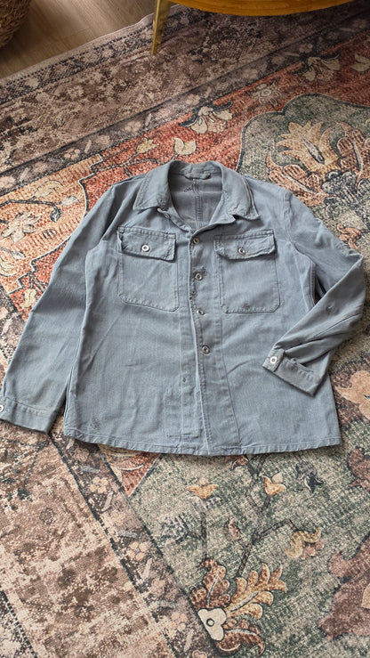 30s Swiss Prison Chore - 22.5 x 28"