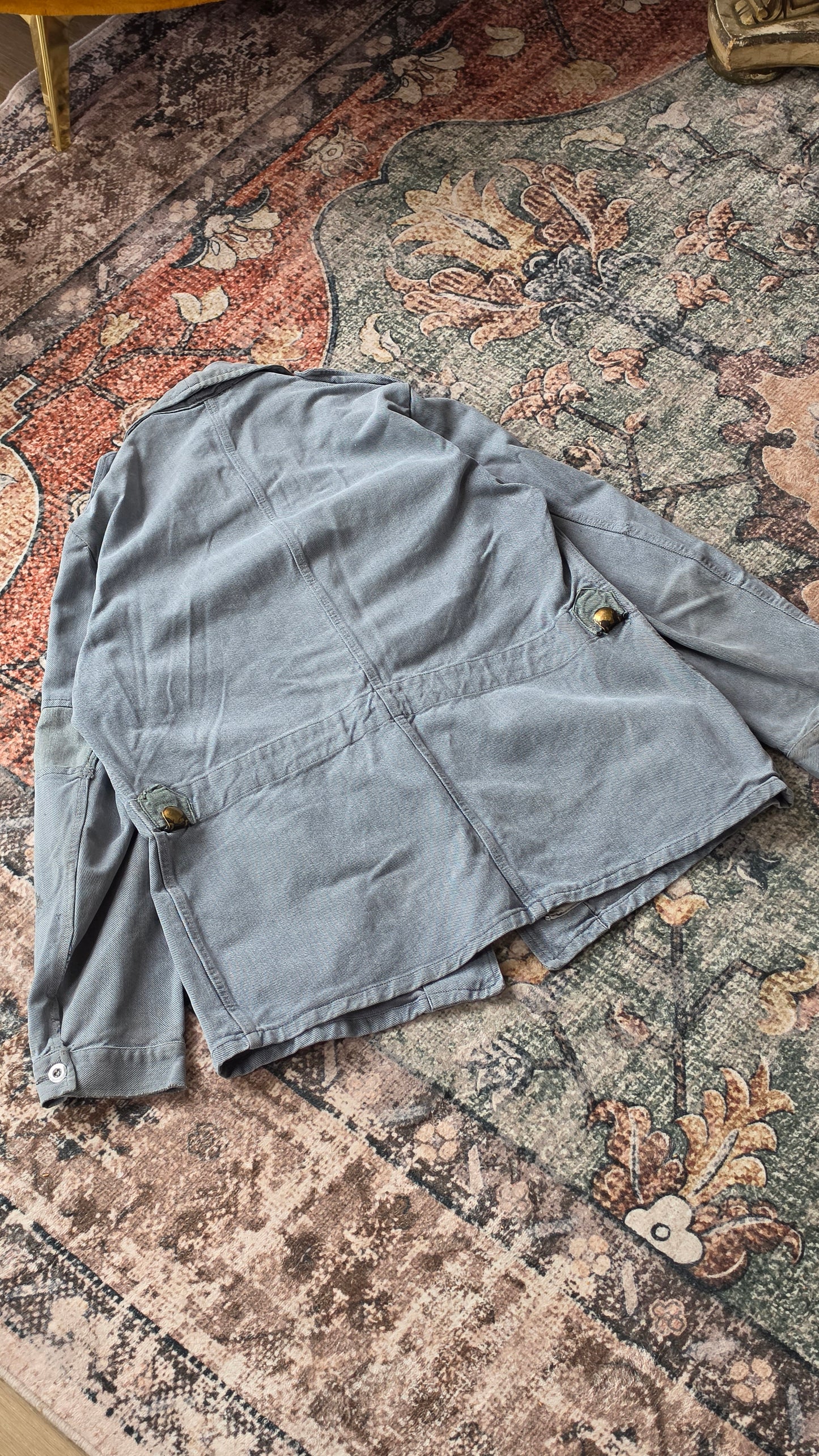 30s Swiss Prison Chore - 22.5 x 28"