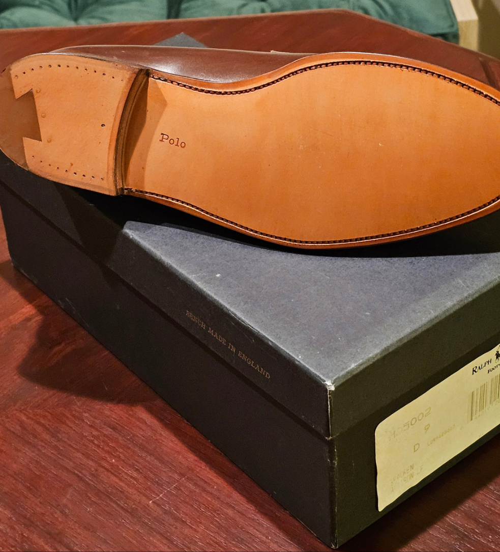 Vintage Crockett & Jones for PRL Spectator Loafers 9D
