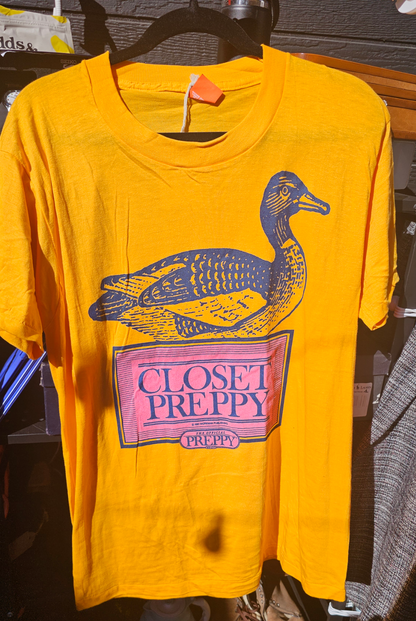 1981 Official Preppy "Closet Preppy" T shirt