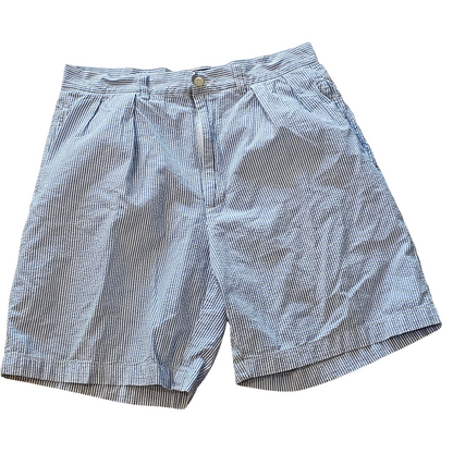 90s Polo RL Seersucker "Andrew" Shorts 33x9