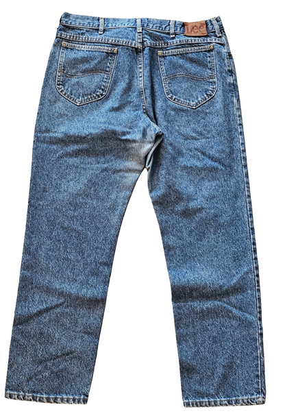 90's LEEs Light Wash 34x31 - *distressed