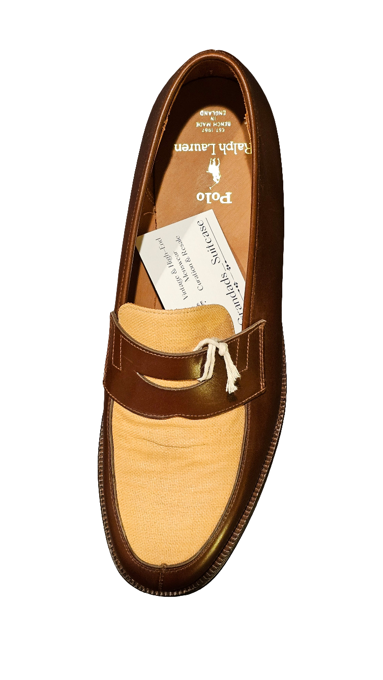 Vintage Crockett & Jones for PRL Spectator Loafers 9D