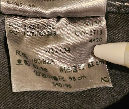 2013 Levi's REPRO Big E 605 34 x 32