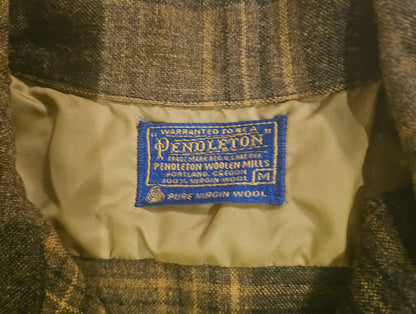 70's Pendleton Wool Flannel / Boardshirt Size M