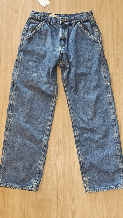 Carhartt Fleece Lined Carpenter Jeans - 33/32 00's