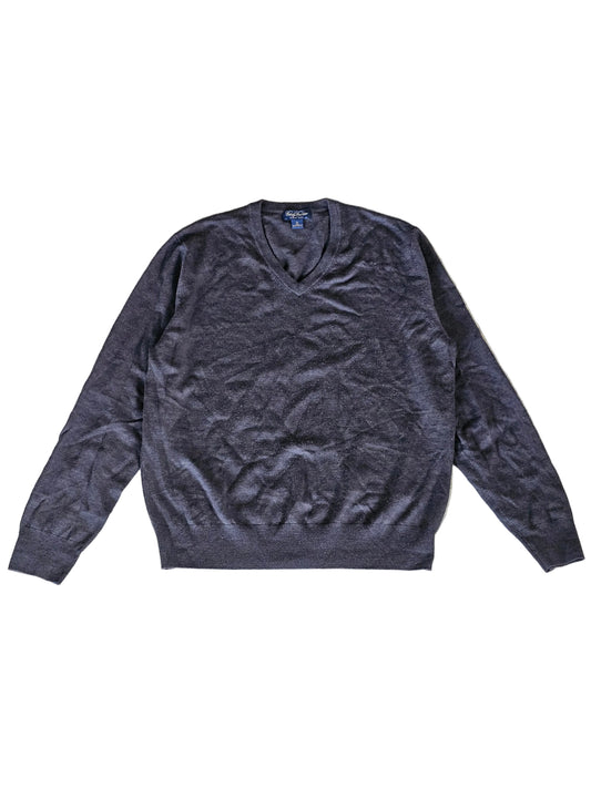 Saxxonwool V Neck - Brown