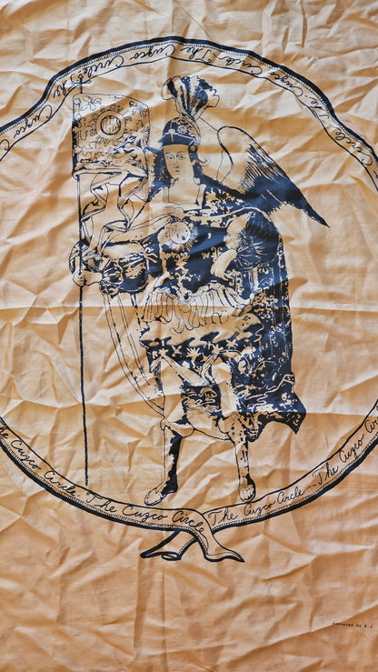 "The Cuzco Circle" Scarf by Tillett Textiles - 70's