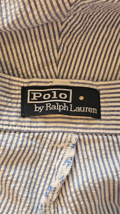 90s Polo RL Seersucker "Andrew" Shorts 33x9