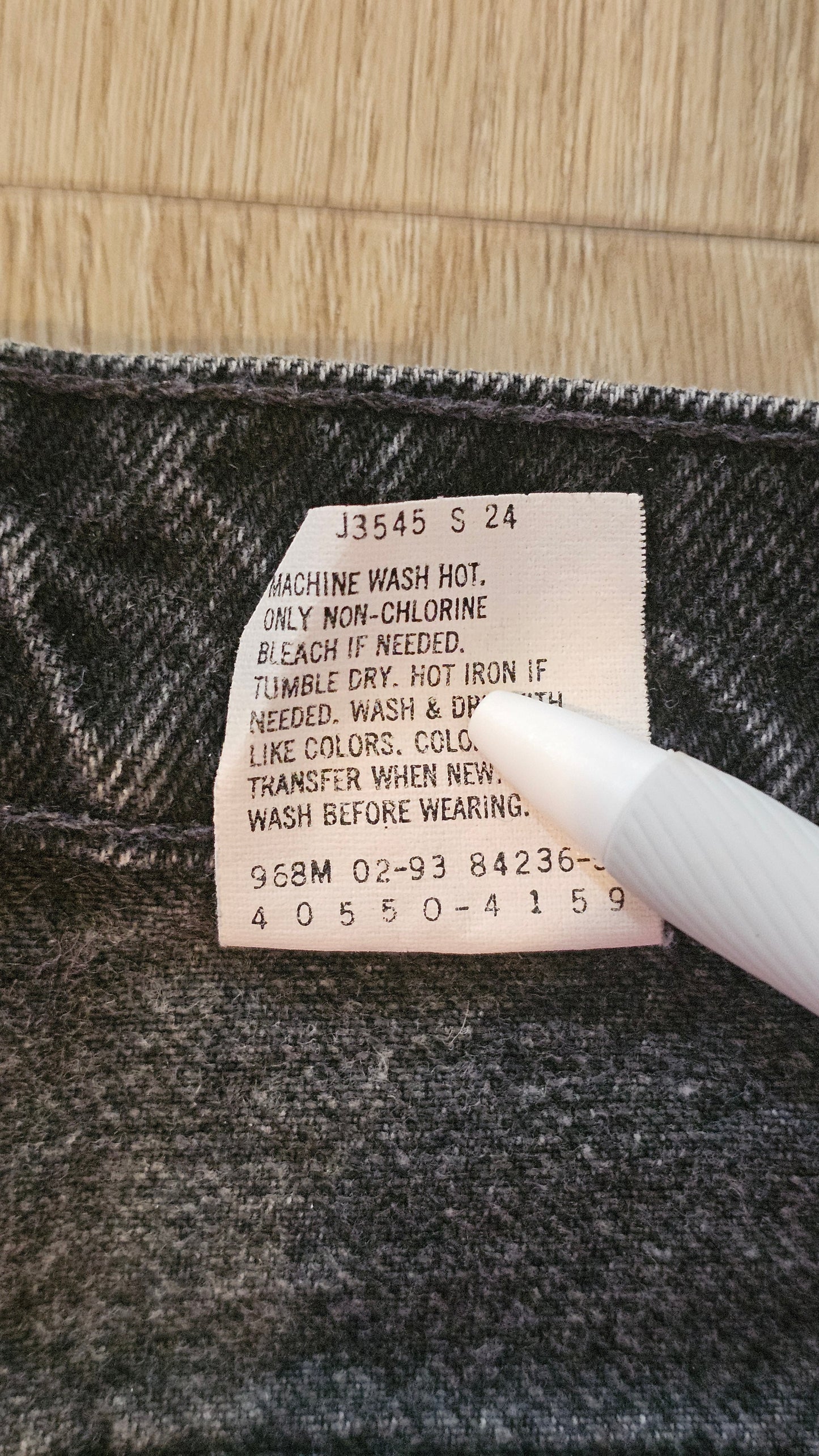 '93 Levis 550's - Orange Tab 31 x 34