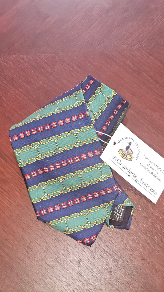 Paolo Gucci Horizontal Horse Bit Tie