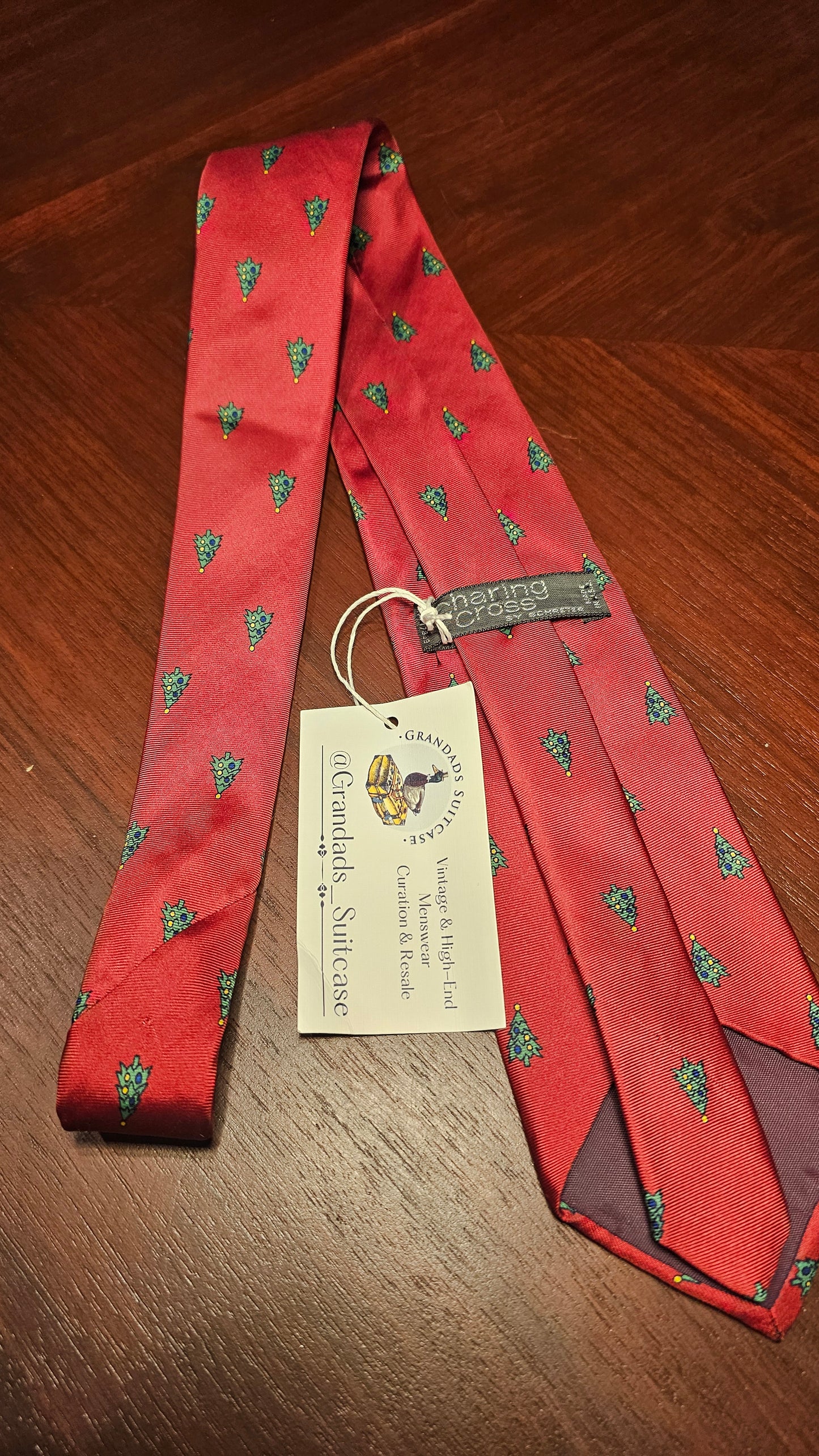 Charing Cross Christmas Tree Tie