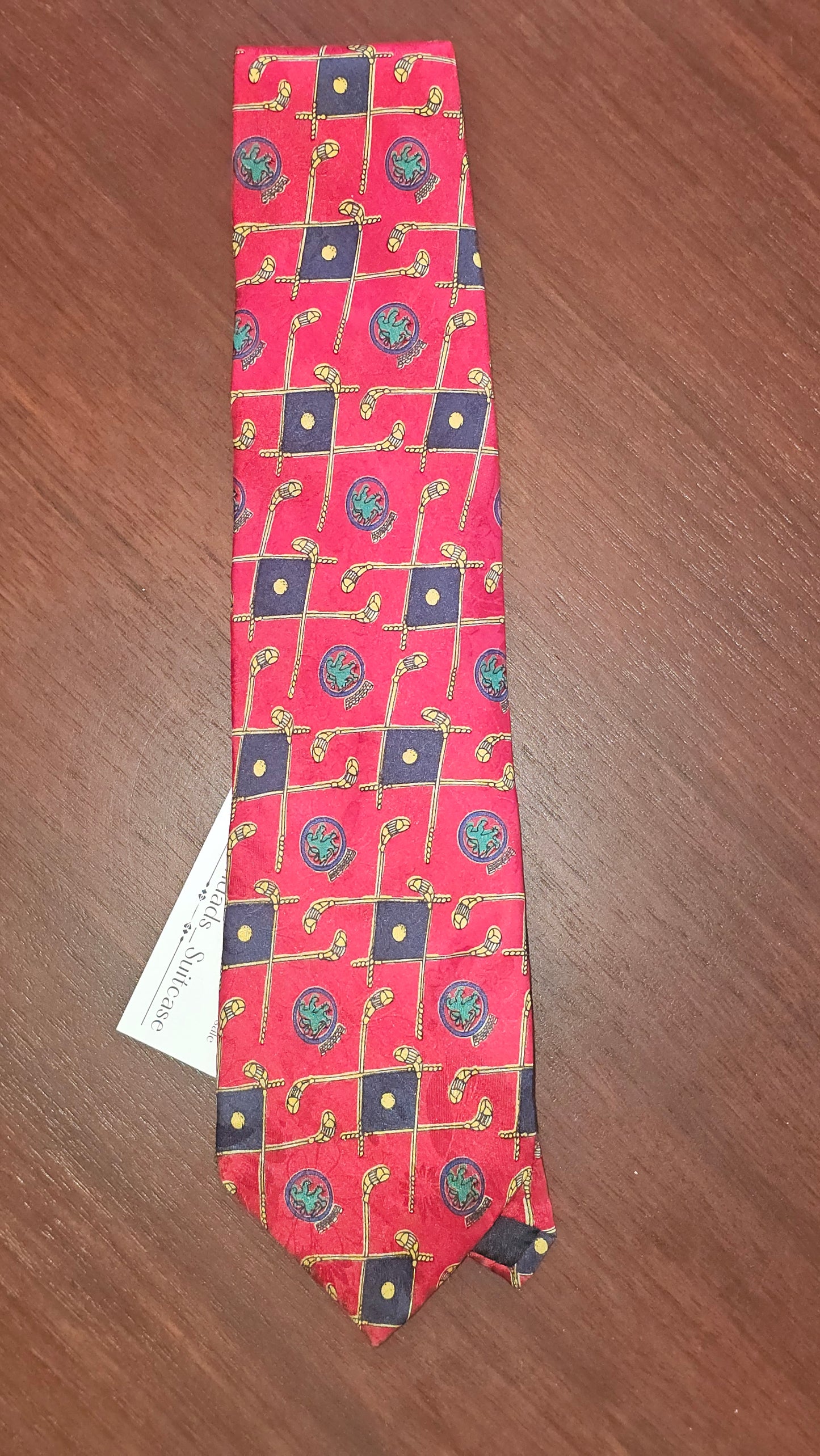 Golf Club Lion Seal Tie