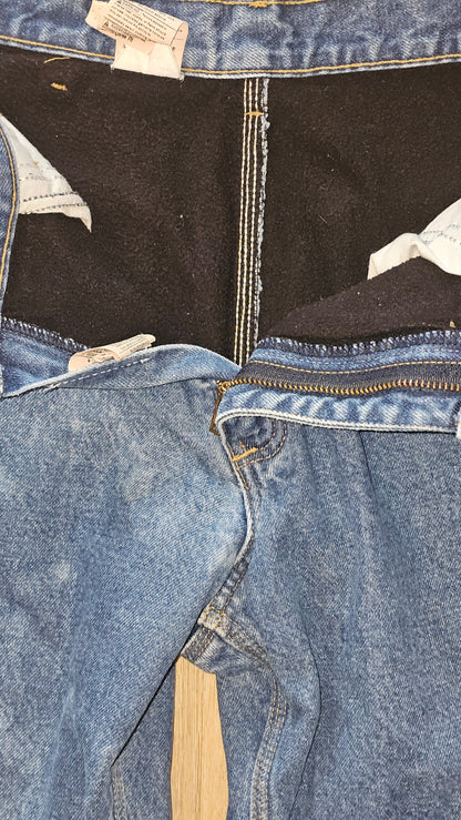 Carhartt Fleece Lined Carpenter Jeans - 33/32 00's