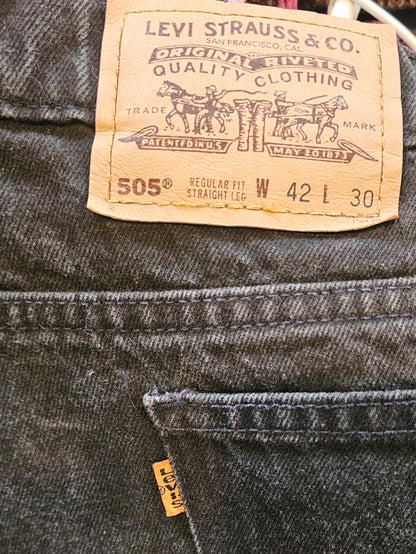 90s Levis 505s Orange Tab 40x31