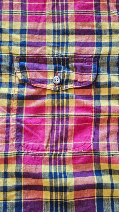 Vintage Hathaway Madras Shirt - XL