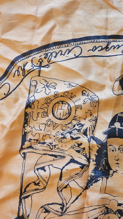 "The Cuzco Circle" Scarf by Tillett Textiles - 70's