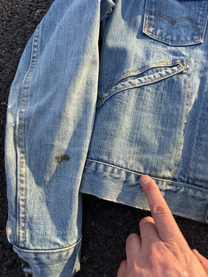 1970s Maverick Blue Bell Jacket - 42