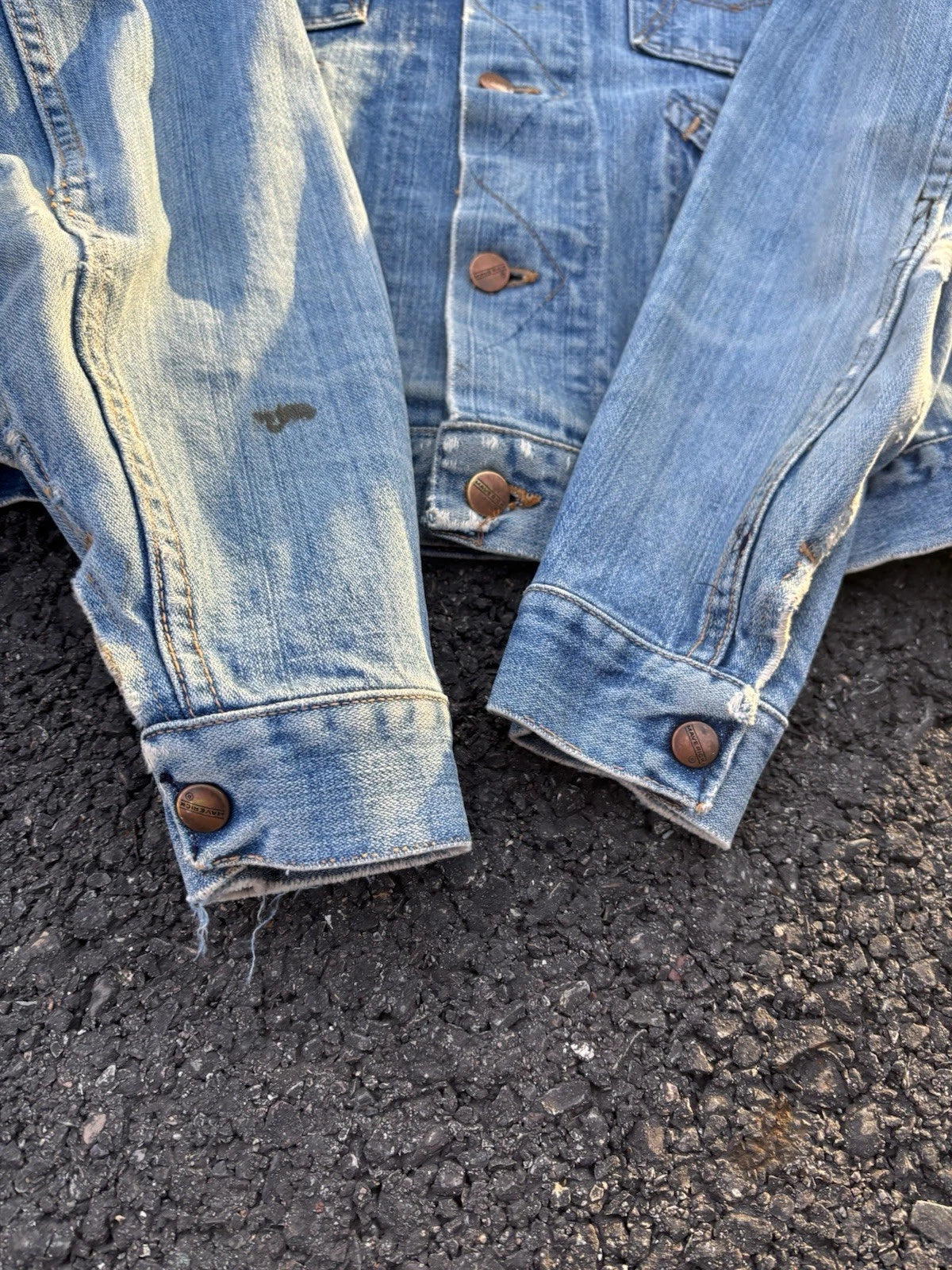 1970s Maverick Blue Bell Jacket - 42