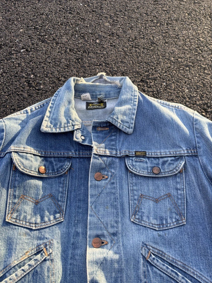 1970s Maverick Blue Bell Jacket - 42