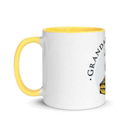 Grandads Suitcase Mug in Yellow